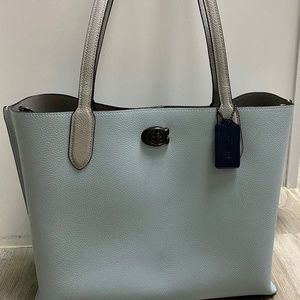 Coach Willow Tote Colorblock